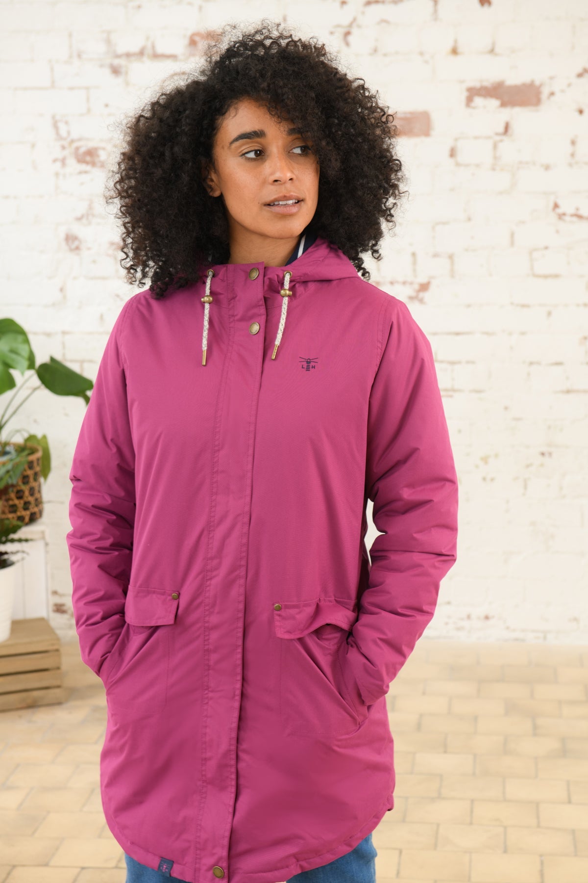 Long Iona Coat - Berry-Lighthouse