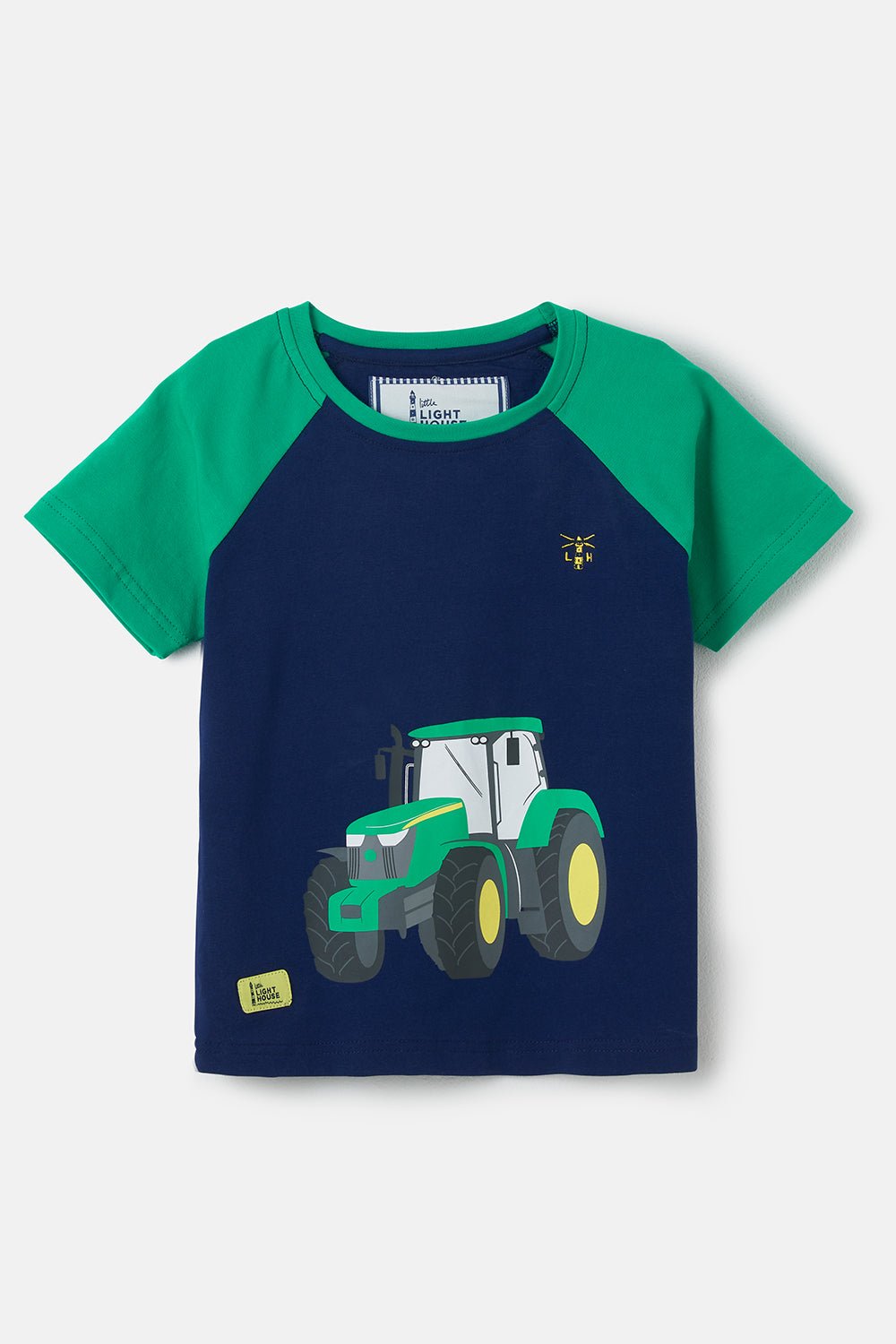 Mason Tee Shirt - Green Tractor - Lighthouse
