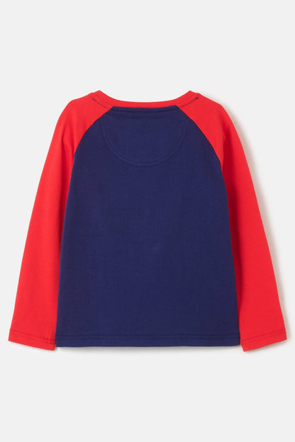 Mason Top - Red Front Loader-Lighthouse