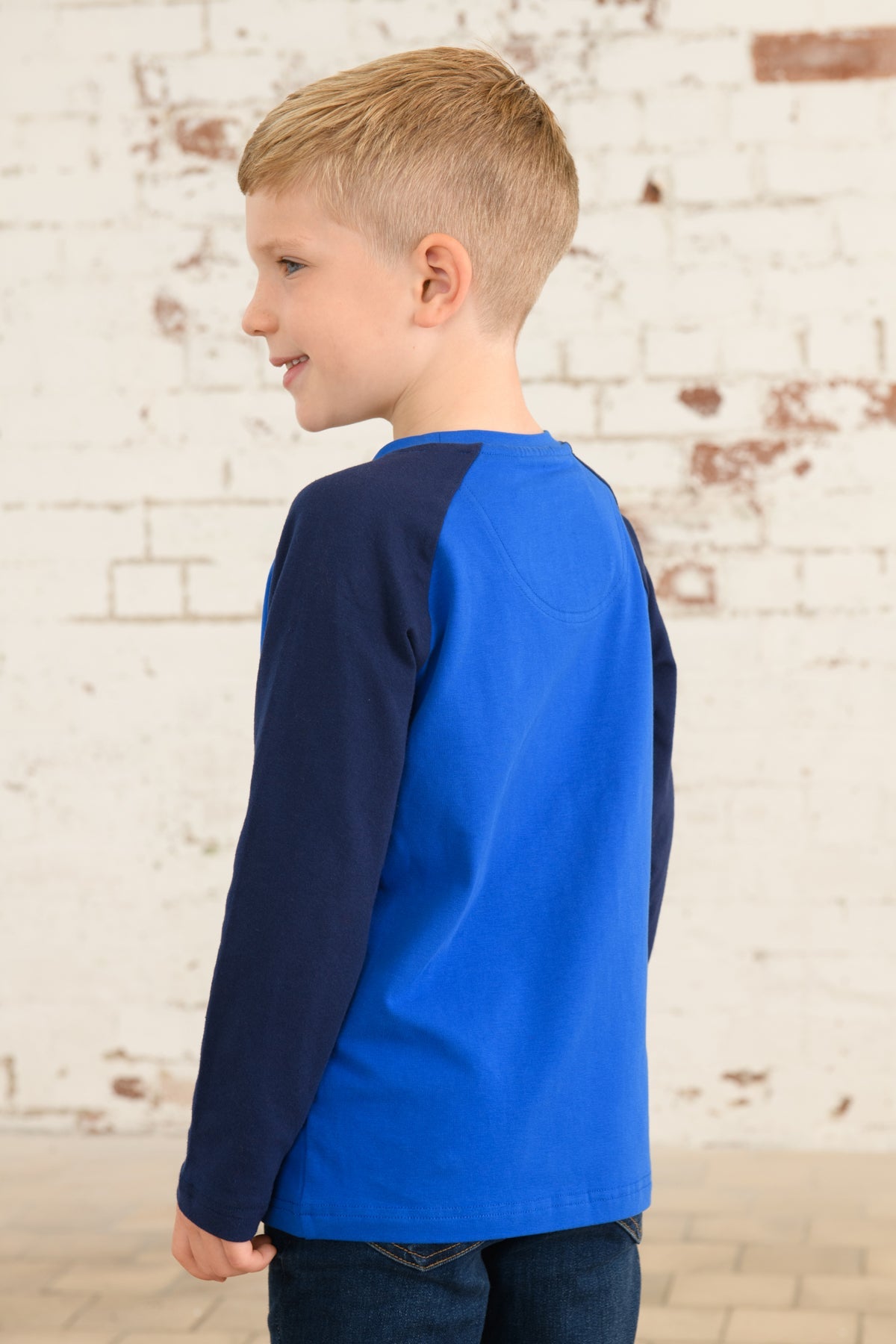 Mason Top - Spaceman Print-Lighthouse