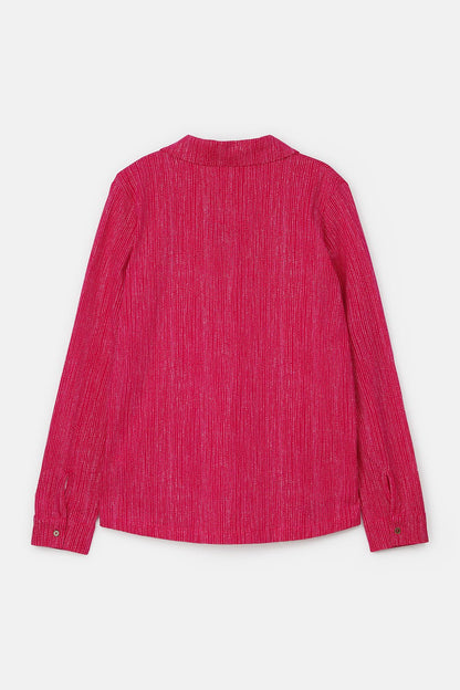 Maya Shirt - Raspberry Dash-Lighthouse