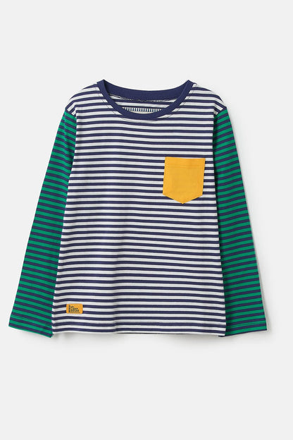Oliver Top - Eclipse Stripe - Lighthouse