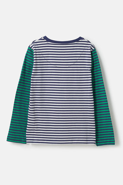 Oliver Top - Eclipse Stripe - Lighthouse