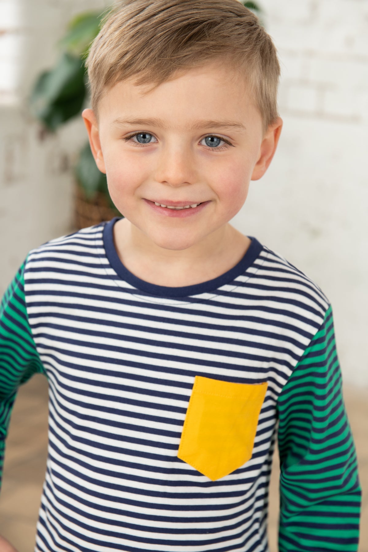 Oliver Top - Eclipse Stripe - Lighthouse