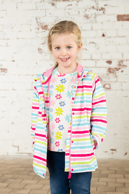 Olivia Jacket - Multi Stripe-Lighthouse