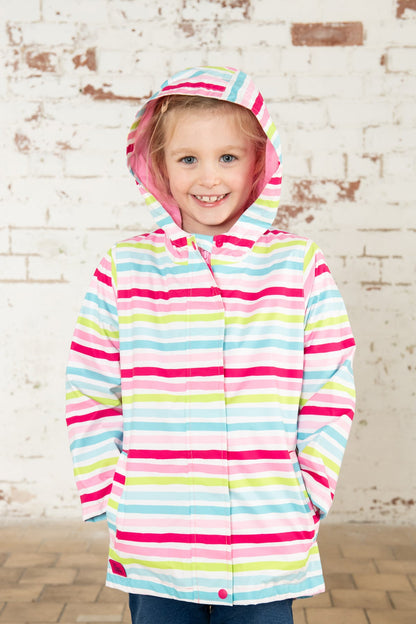 Olivia Jacket - Multi Stripe-Lighthouse