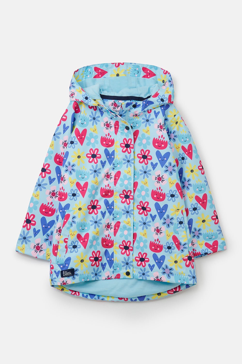Olivia Jacket - Soft Turquoise Flower-Lighthouse