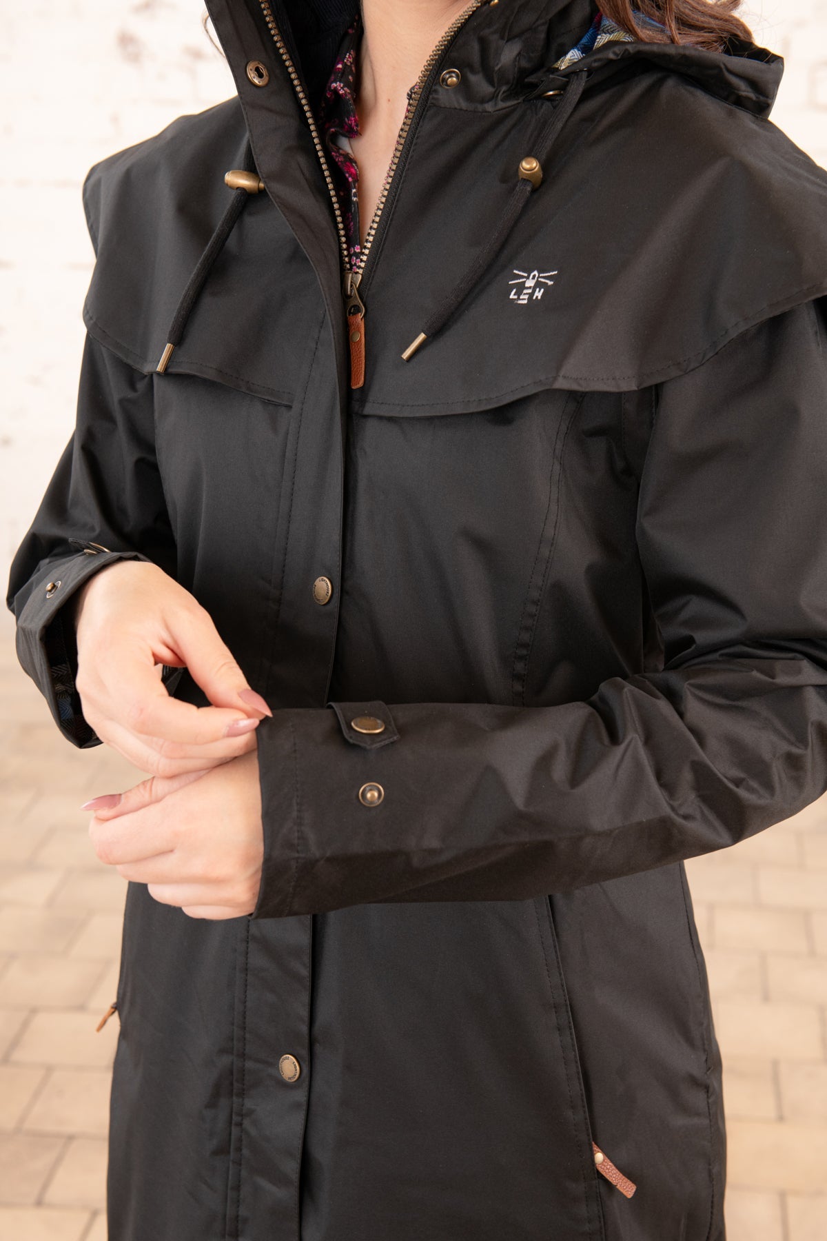 Outback Full Length Waterproof Raincoat - Black-Lighthouse