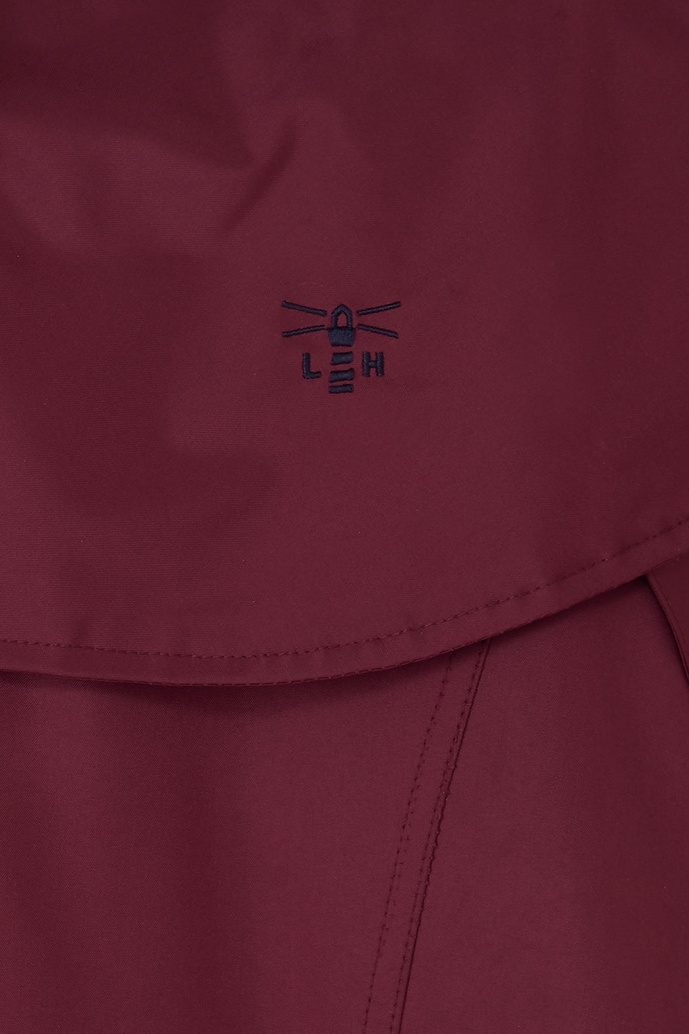 Outrider 3/4 Length Waterproof Raincoat - Berry-Lighthouse