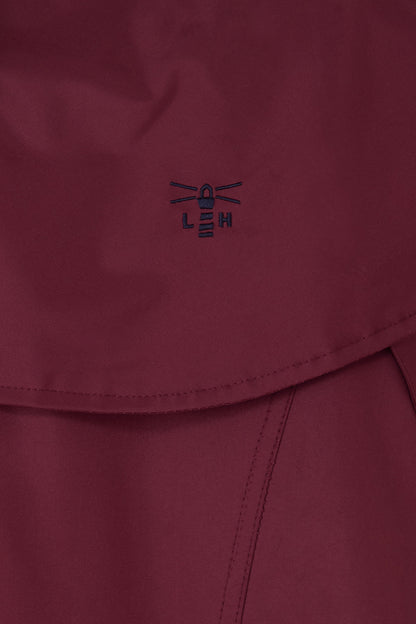 Outrider 3/4 Length Waterproof Raincoat - Berry-Lighthouse