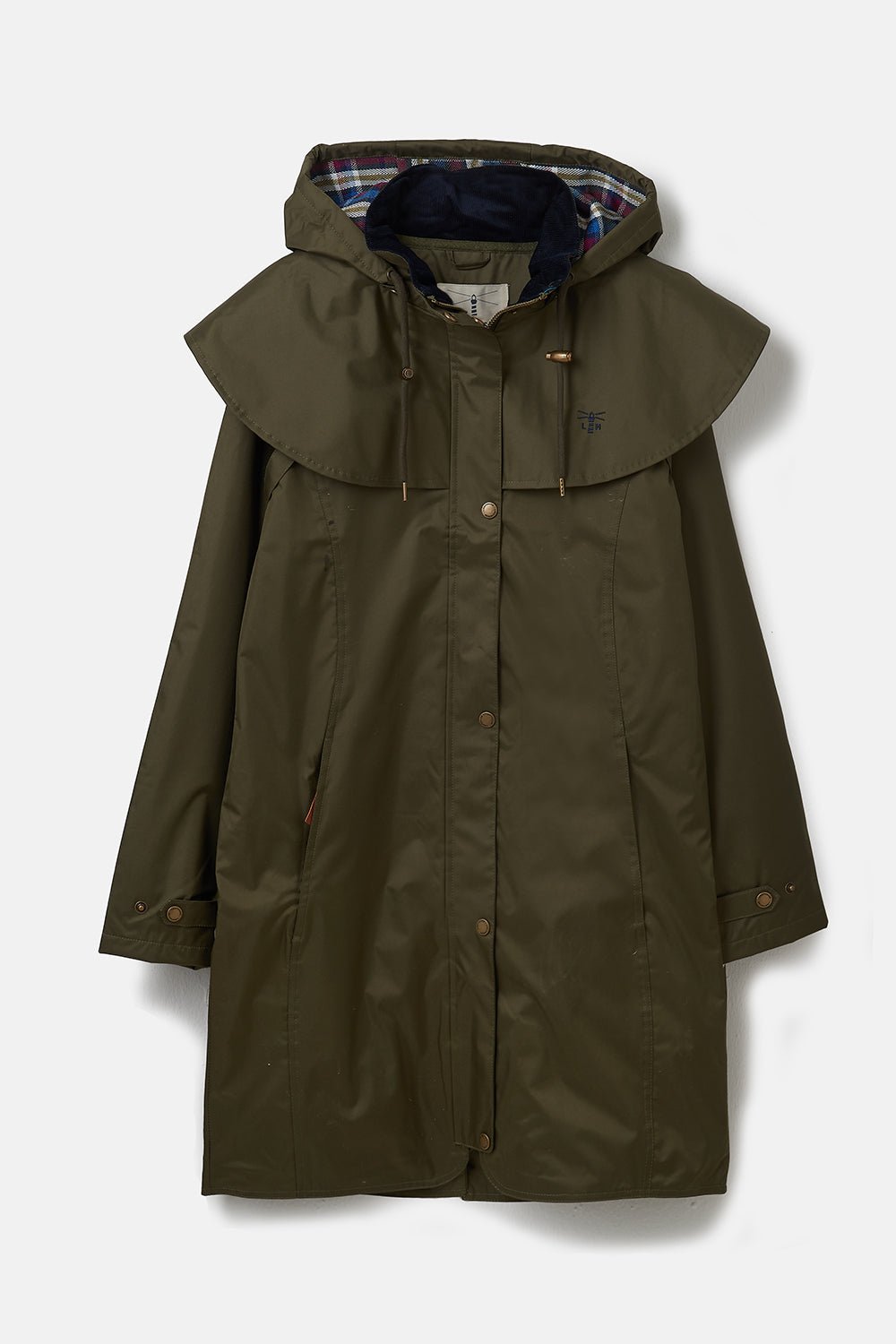Outrider 3/4 Length Waterproof Raincoat - Fern-Lighthouse