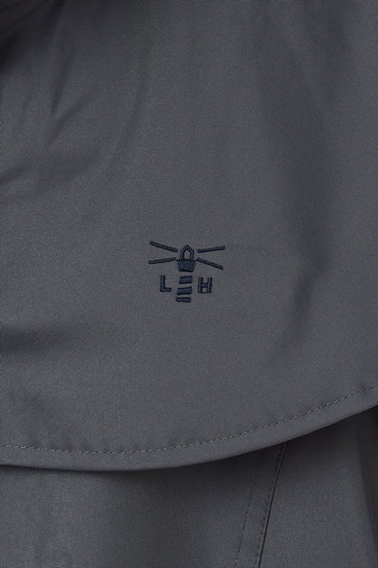 Outrider 3/4 Length Waterproof Raincoat - Urban Grey-Lighthouse