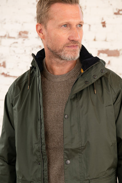 Oxford Raincoat - Hunter Green-Lighthouse