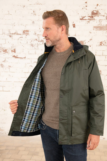 Oxford Raincoat - Hunter Green-Lighthouse