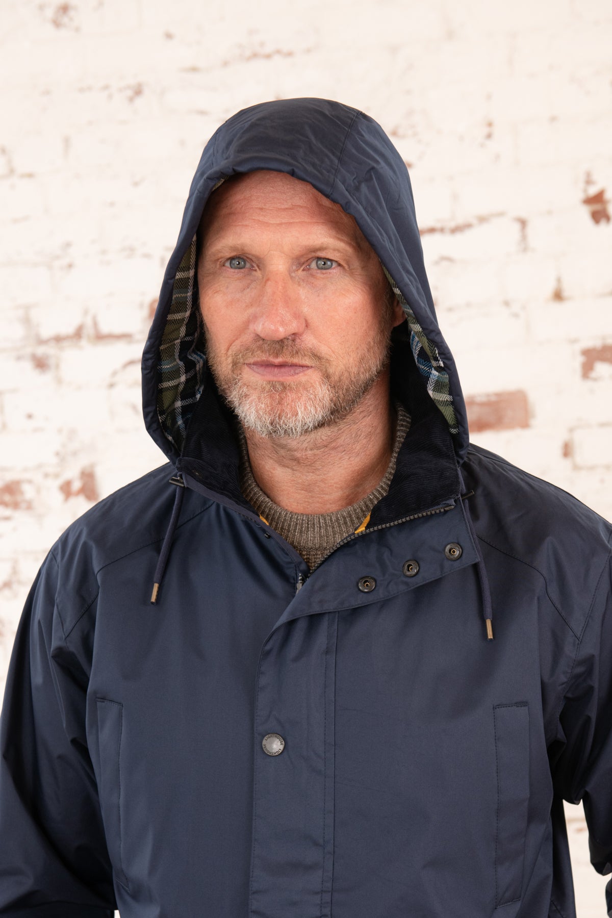 Oxford Raincoat - Navy-Lighthouse