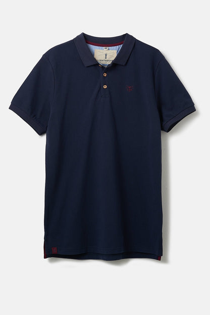 Pier Polo Shirt - Navy - Lighthouse