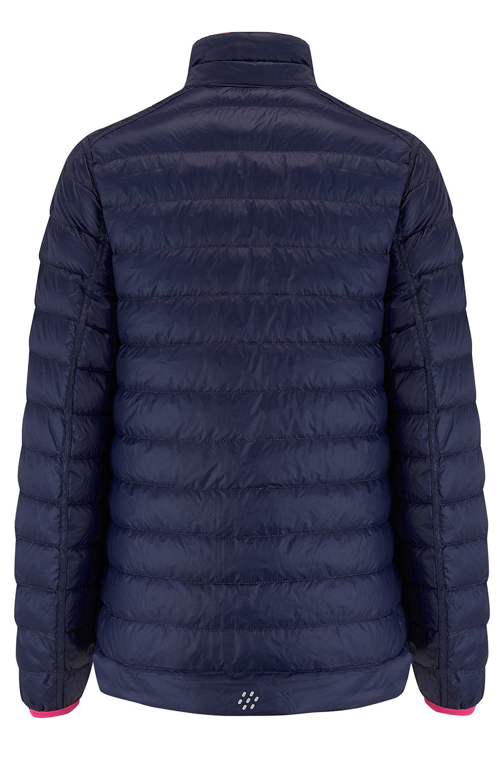 Polar II Womens Down Jacket - Fuchsia Navy-Mac in a Sac