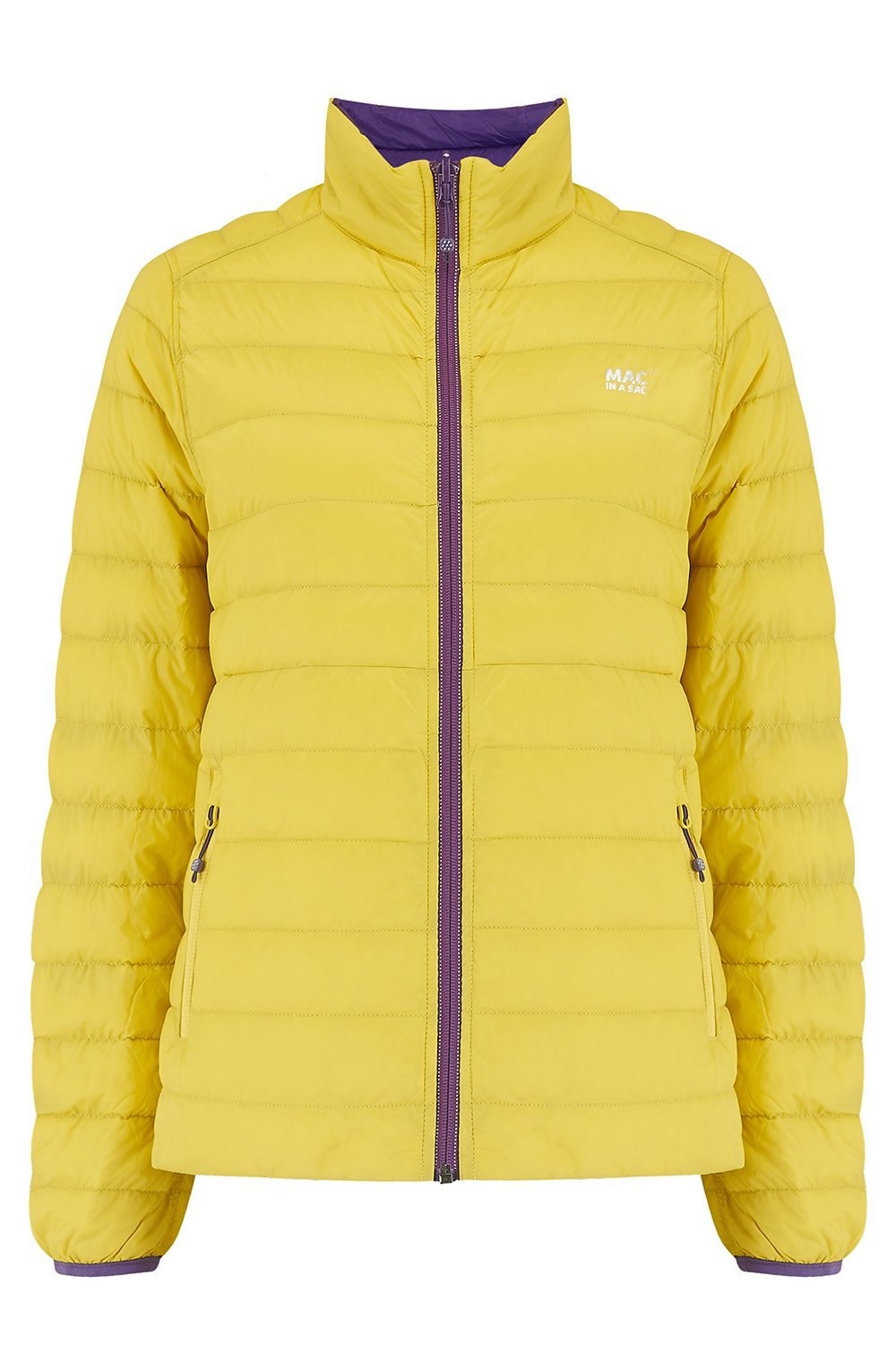 Polar II Womens Down Jacket - Yellow Grape-Mac in a Sac
