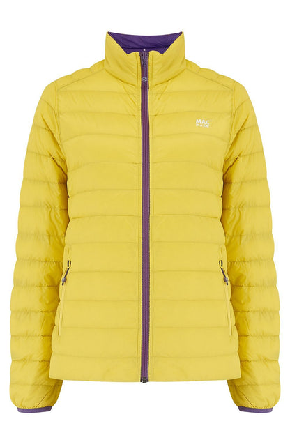 Polar II Womens Down Jacket - Yellow Grape-Mac in a Sac