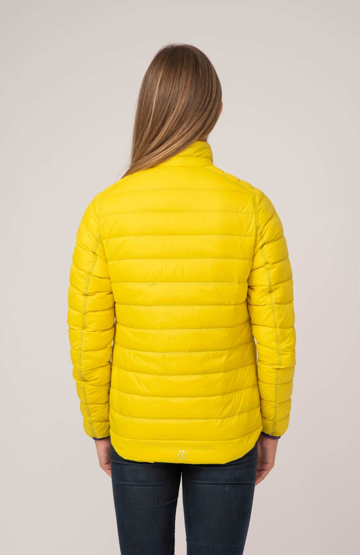 Polar II Womens Down Jacket - Yellow Grape-Mac in a Sac