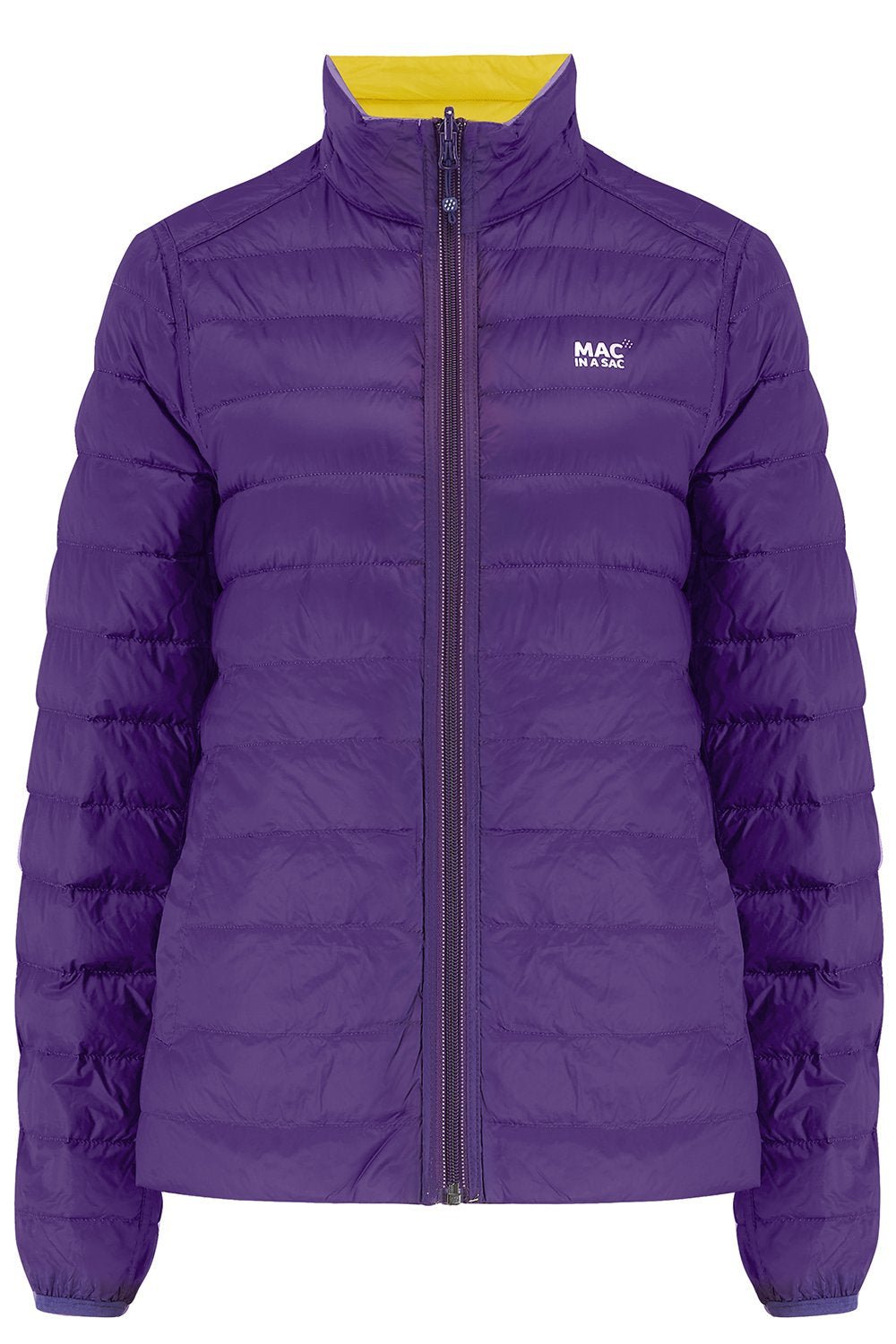 Polar II Womens Down Jacket - Yellow Grape-Mac in a Sac