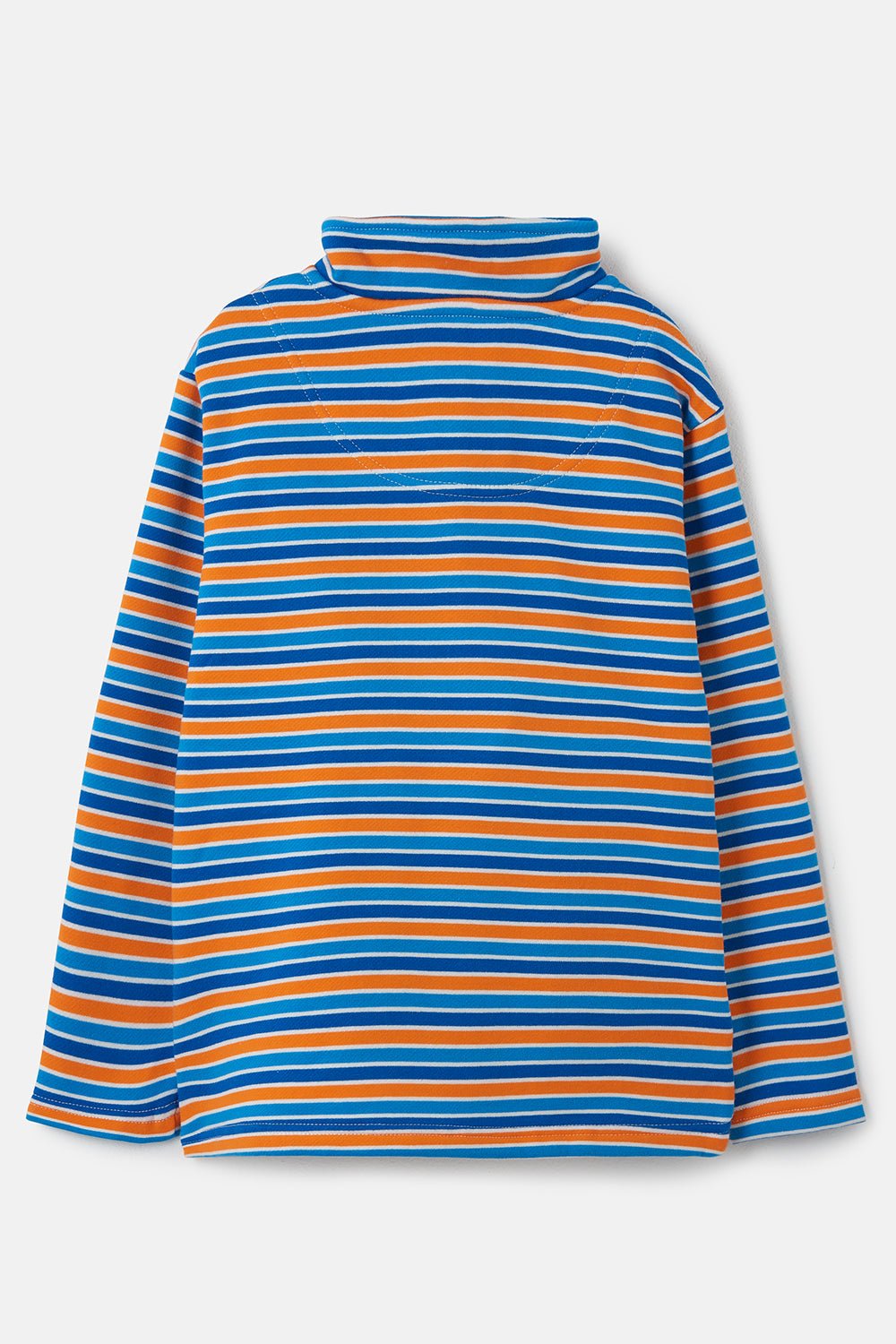 Riley Sweatshirt - Blue Orange Stripe-Lighthouse