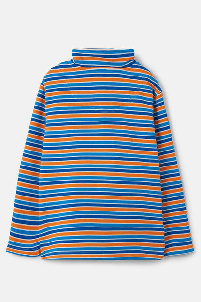 Riley Sweatshirt - Blue Orange Stripe-Lighthouse