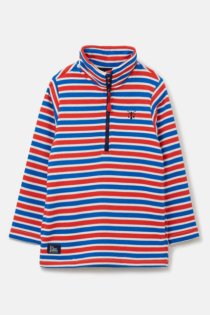 Riley Sweatshirt - Blue Red Stripe-Lighthouse