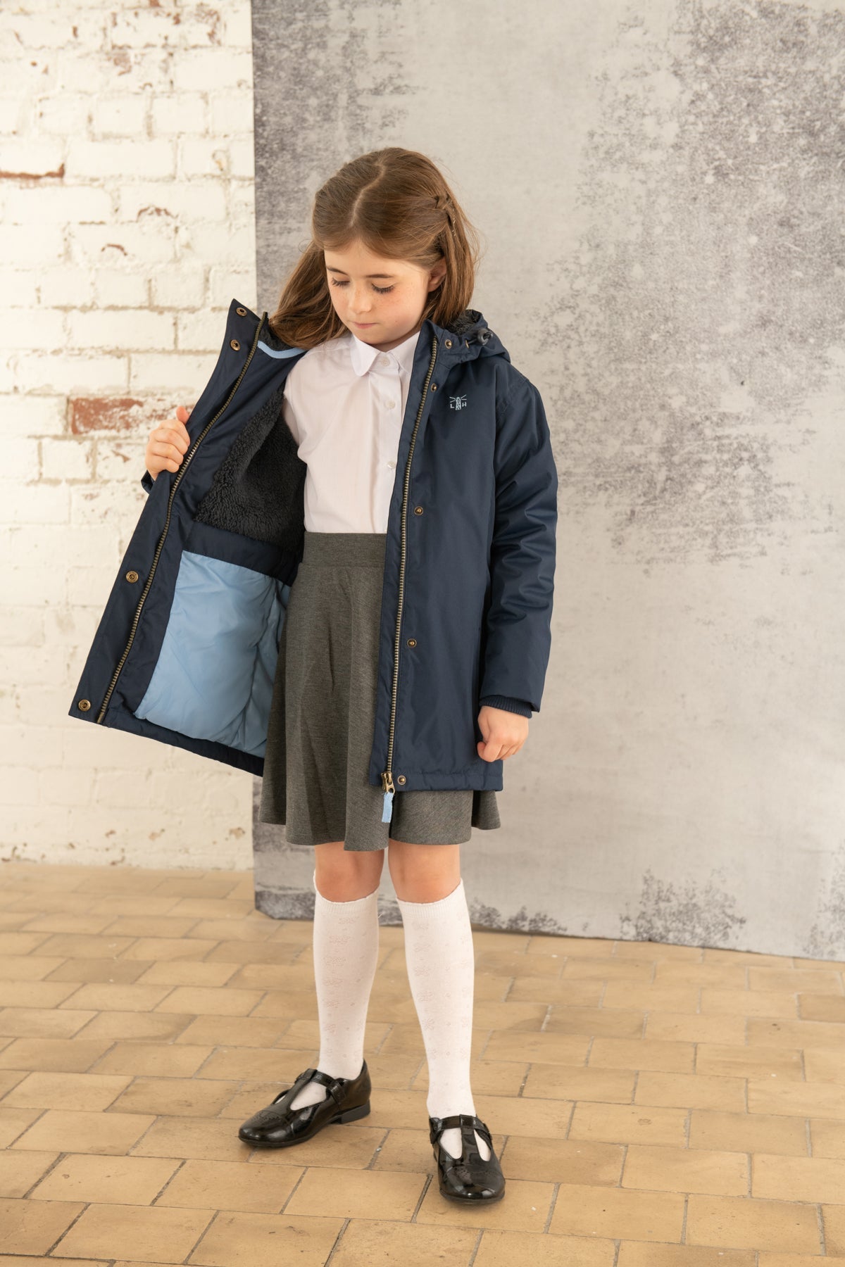 School Coat - Navy-Lighthouse