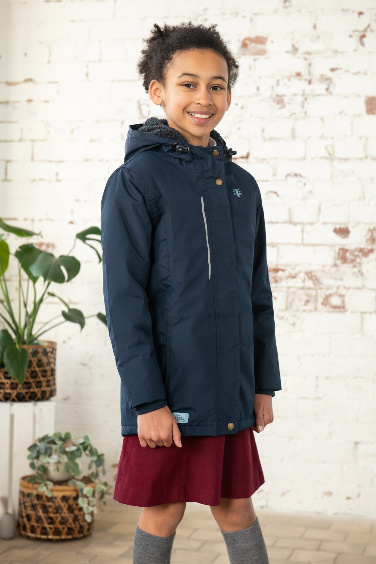 School Coat - Navy-Lighthouse