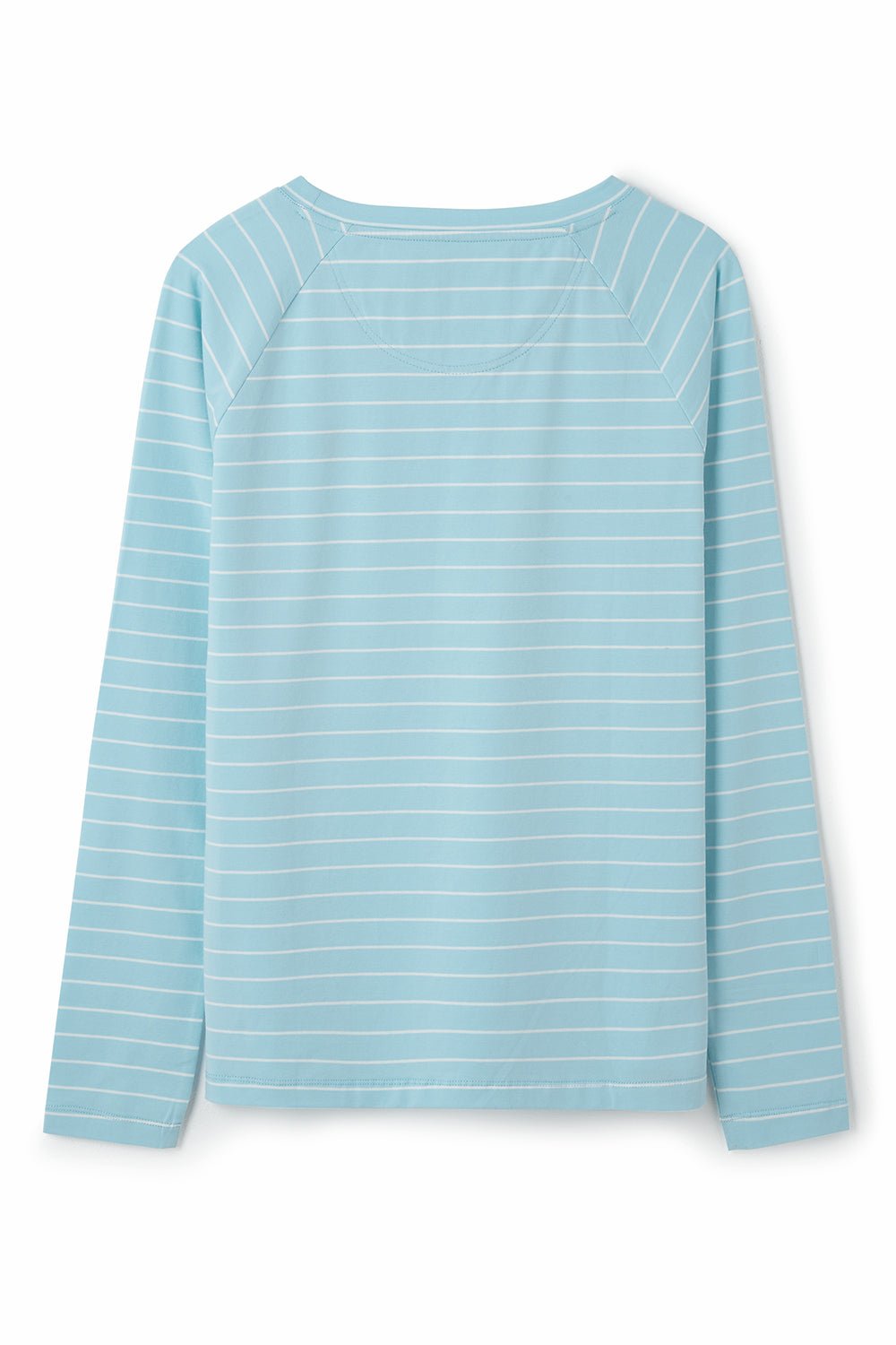 Seashore Long Sleeved Top - Pale Blue-Lighthouse