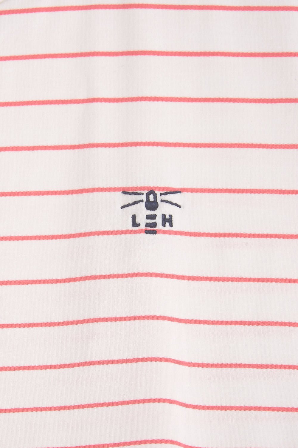 Seashore T Shirt - Cloud Pink Stripe-Lighthouse