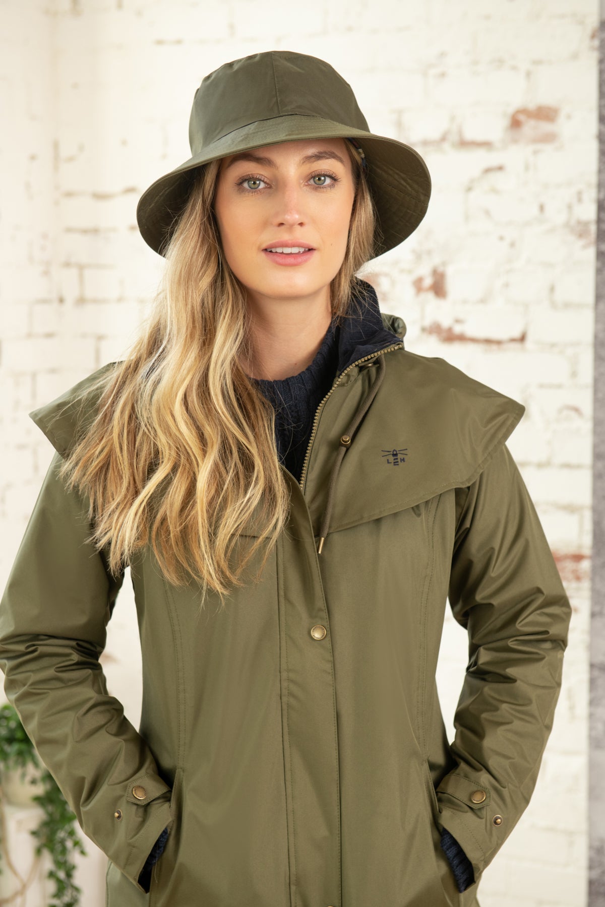 Storm Rain Hat - Fern-Lighthouse